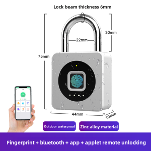 eLinkSmart | Fingerprint Password Electronic Lock for Home Outdoor Security