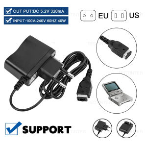 EU US Plug Charger for Gameboy Advance SP 5.2V AC Adapter Power Supply Cord for Nintendo NDS Accessories Wall Travel Charger
