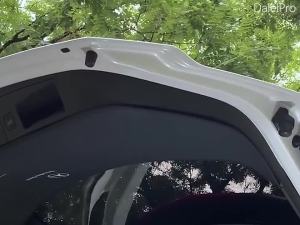 BYD Atto 3 Yuan Plus Car Rear Trunk Tailgate Anti-kick Mat Leather Decoration Pad