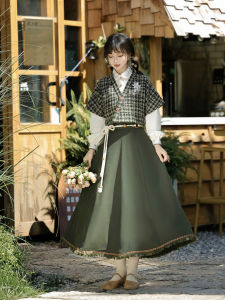 Original New Chinese Style Set Womens Fashion Spring 2025 Modern Daily Wear Hanfu Suit Traditional National Trend