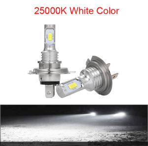 2Pcs Super Bright H7 H4 Led CSP Headlight Car Fog Light Bulbs H1 H8 H9 H11 9005 9006 DRL Lamp Kit High Low Beam 6000K 12V 24V