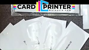 CARDPRINTERMALAYSIA STANDARD CLEANING CARD FOR CLEAN PRINTHEAD ROLLER ZEBRA ZC100/300 SERIES ID CARD PRINTER - 105999-311-CPM