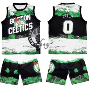 Terno Kids NBA Basketball Jersey Shorts for Kids Boys Fully Sublimated Print