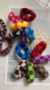 Dây cột tóc thun nhiều họa tiết DBT34