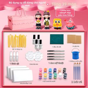 MINGZHUO | Bộ Đất Nặn DIY Cao Cấp Cho Trẻ Mới Bắt Đầu