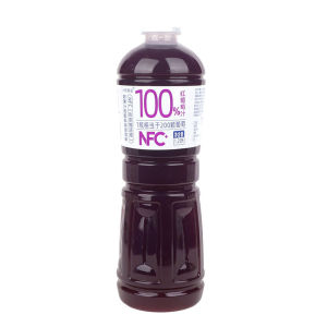 Red Grape Juice 100% Juice 1.25L * 2 Large Bottle Full Box Affordable 0 Anti-Corrosion 0 Pigment Drink 0 Fat Health