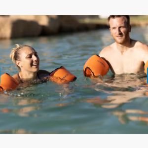 ห่วงยางผู้ใหญ่ ห่วงยางสวมแขน Swimming Armbands Arm ring for Adult weights 60 - 90 kg. nabaiji