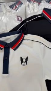 Áo polo nam thêu con vật dễ thương kiểu dáng hottrendd - MLCL