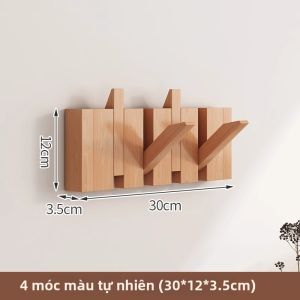 CHUJUN | Ghế Treo Áo Gỗ Cứng Thiết Kế Như Phím Piano