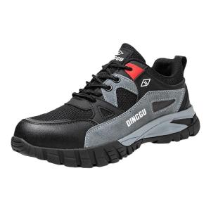 CHIJIU | Mens Lightweight Soft Sole Safety Shoes Anti-crush Anti-puncture Breathable Steel Toe Cap