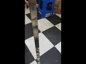 Pipa Motif Hollo 112 (B) 25mmx25mm 85cm Aksesories Stainless Steel Tangga Pagar Kanopi Balkon