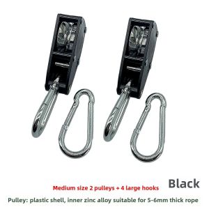 2 Bộ Dây Thừng 5-6mm Có Khóa Ratchet Khóa Ròng Rọc Chịu Lực 68kg Dây Buộc Bạt Che Nắng Dây Buộc Lều Khóa Cố Định Móc Treo Dành Cho Dụng Cụ Ngoài Trời