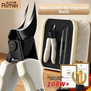 RIMEI | Wide Mouth Slanted And Pointed Nail Clippers For Home Use