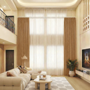 Automatic Motorized Curtains Rails for High-rise Dwellings