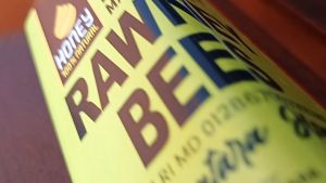 RAW Honey Rawney Bees Madu Nektar Randu Kapuk Asli Murni 250 ML Botol Kaca