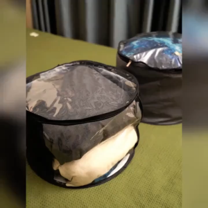 Hat Storage Bucket Clothing Hat Household Accessories Travel Organizer Foldable Round Brim Bag Dust Case