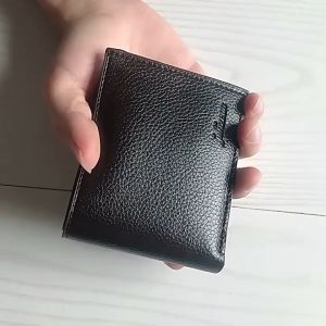 Ví Bóp Da PU JOHZEON May Viền  Kiểu Dáng Hàn Quốc Nhiều Ngăn Bền Bỉ Tiện Lợi  Có Ngăn Kéo DV111