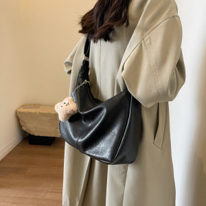 Retro Dumpling Bag Western Style 2024 New Arrival Fashion Super Hot All-Match Crossbody Bag Fashion Minimalist Shoulder Commuter Bag