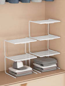 Metal Wardrobe Storage Box Clothes Organizer Drawer Dividers Home Use Shelf Space Saving Japanese Style Bedroom Storage Box