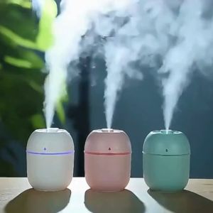 เครื่องพ่นอโรม่า Aroma Diffuser USB ขนาดเล็กตั้งโต๊ะ มี 3 สี ความจุ 210ml.
