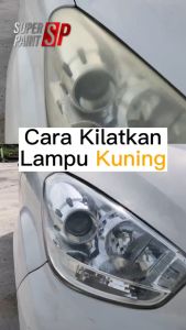 AIKKA Headlamp Color Lens Clear Lampu 400ml 2K Aerosol Tin Spray Headlight Nano Coating Headlamp Restoration Lampu Renew