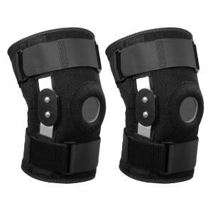 【HOSPORT】 Protective Knee Pads with Side Stabilisers Compression Patella Brace Elastic Bands Adjustable Knee Sleeves for Men Women