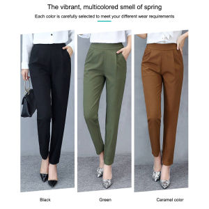 Slim Elastic Harem Pants: Comfortable Loose Fit Women's Versatile Pants
