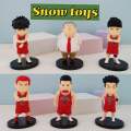 Mô hình Slam Dunk Set bóng rổ Hanamichi Rukawa Ryota Mitsui Akagi Takenori Sendo Sawakita Maki Mitsuyoshi Anzai Shohoku. 