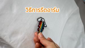 อาร์มปักรีดเสื้อ ตัวรีดติดเสื้อ หมวดโบว์แฟชั่น