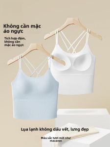 MiiOW | Áo ba lỗ không dây không tay mùa hè mới dành cho nữ MiiOW Cat Person Sweet Style Áo khoác ngoài không để lại dấu vết Áo ba lỗ hở lưng