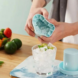Food-Grade Silicone Ice Tray Small Mini Ice Cube Mold Withstands Low Temperatures Easy to Remove Doesnt Break Easy to Clean
