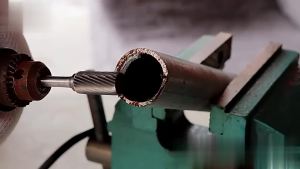 Tungsten Carbide Rotary File Burr Style C Ball Nose Cylinder 6mm 1/4 Shank Mould Carving Tools Single Cut Milling Cutter Metal