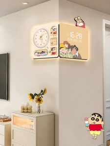 CTYLIGHTZ | Corner Dual-faced Digital Clock with Perpetual Calendar