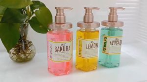 【GIFT TOWN】New Upgrade Generation Avocado Moisturizing Shower Gel For Body Skin Rich Delicate Foam Gentle Cleansing 500ml
