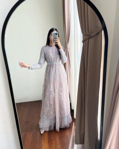 Dress Pesta - Dress Premium - Dress Sage - Dress Biru - Dress Maroon - Gamis Pesta - Gamis Premium - Gamis Lebaran