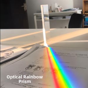 Color Spectrum Optical Glass Prism Science Experiment Tool