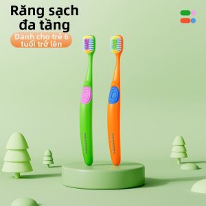 Chổi Đánh Răng Mềm Dành Cho Trẻ Em Từ 6-12 Tuổi Chổi Đánh Răng Chuyên Dụng Cho Trẻ Em Chổi Đánh Răng Chống Sâu Răng Chổi Đánh Răng Protefix