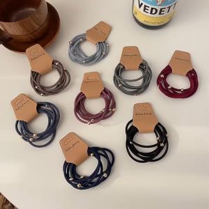 Set 6 dây cột tóc cao su vải phong cách Hàn Quốc xinh xắn cho nữ mã PK-023