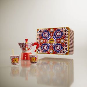 Bialetti - Dolce&Gabbana |  Moka Express 2 cup & Espresso Cup Set