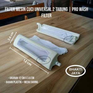 Filter Mesin Cuci Universal 2 Tabung | Pro Wash Filter | 12 x 3.6 cm