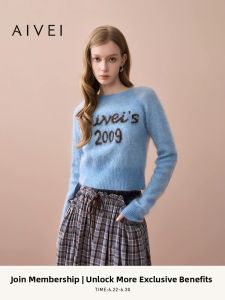 AIVEI | Soft Lazy Girls Pullover Sweater