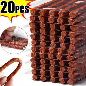 【WOKEN】ยางล้อรถยนต์แบบไม่มียางในแถบซ่อมแซมปลั๊กเจาะรูเทปซีลเครื่องมือซ่อมแซมยางสูญญากาศอเนกประสงค์20ชิ้น