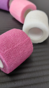 3 นิ้ว พร้อมส่ง !! โคแบน ผ้าพันแผล เทปพันแผลแบบยืดหยุ่น ผ้าล็อค เทปพันออกกำลังกาย 3"ยาว4.5cm พร้อมส่ง