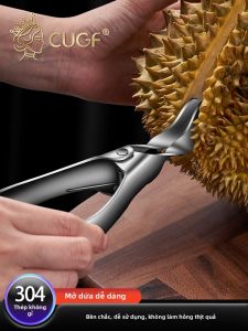 CUGF | Công Cụ Mở Sầu Riêng Bằng Thép Không Gỉ