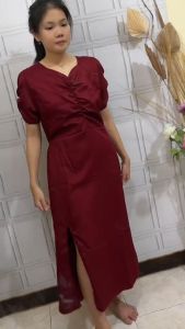 Ami Collection - BISA COD / Dres Wanita Cintya / Dres Midi / Dres / Dres Basic / Dres Babydool / Dres Formal / Ukuran Dress Fit To M-L /