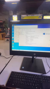 All in One HP ProOne 400 G4 CPU  Intel Core i3-8100  3.610 GHz Ram 8 GB HDD  1 TB M.2 256GB Graphic  Graphics 630 Windows REFURBISHED