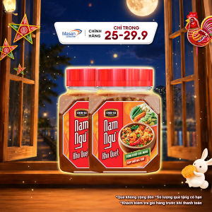 Combo 2 Kho Quẹt Nam Ngư Tôm Khô Cà Mau Tóp Mỡ Ba Chỉ 200gr