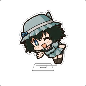 Bandai | Anime SteinsGate Cosplay Acrylic Hình Đứng 10Cm Dễ Thương Makise Kurisu Okabe Rintarou Vật Trang Trí Quà Tặng Cho Người Hâm Mộ Và Nhà Sưu Tập