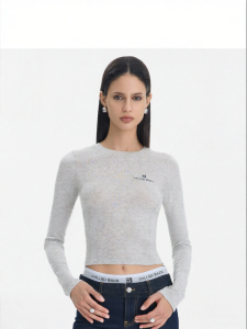 CALLED BACK | Slim Fit Crop Top T-shirt