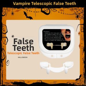 JIXIN | Halloween Costume Props Fake Blood Fake Teeth